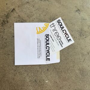 Soul Cycle – 3 Pack Pass