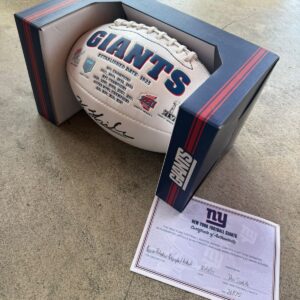 Signed Giants Football – Call Kerri Hagen