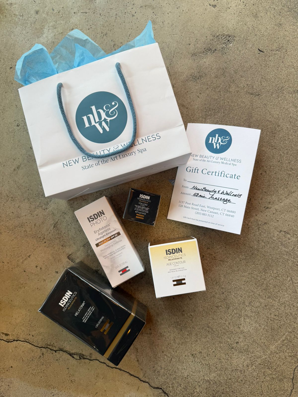 New Beauty & Wellness - Products and a 50 minute massage