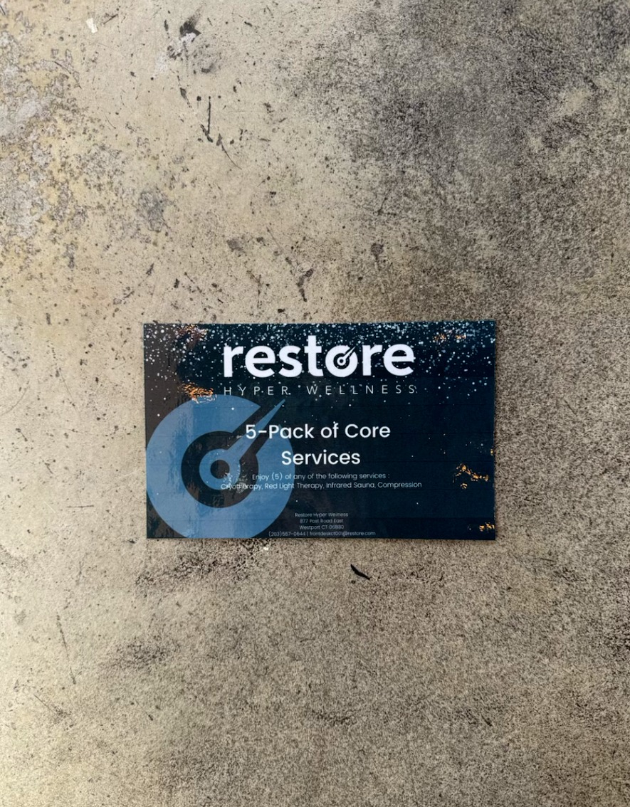 Restore Wellness - 5 Pack of Core Services